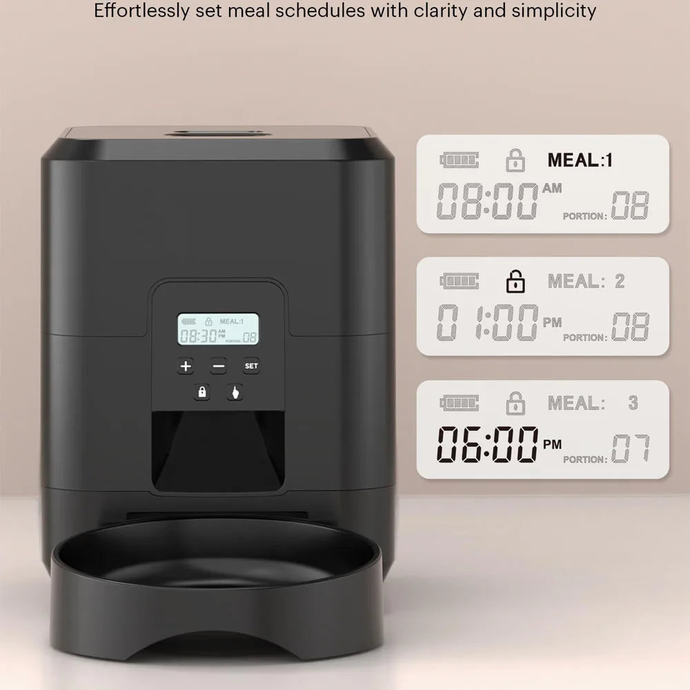 Comedero Automático Inteligente con Temporizador para Mascotas