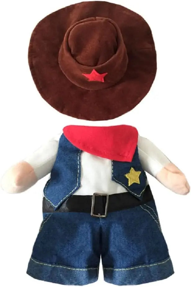 Disfraz de Cowboy "El Sheriff" – Estilo Western para Gatos