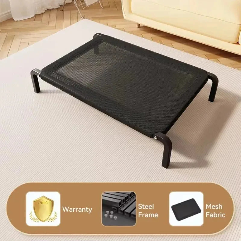 Cama Elevada "Brisa Fresca" con Toldo Protector