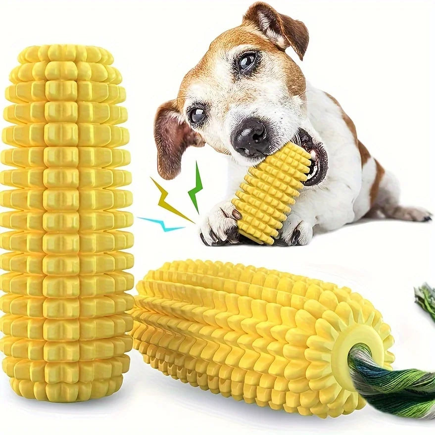 Juguete Mordedor Interactivo "Mazorca Dental" para Perros