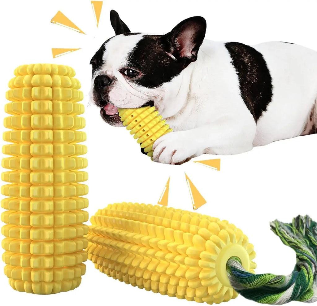 Juguete Mordedor Interactivo "Mazorca Dental" para Perros